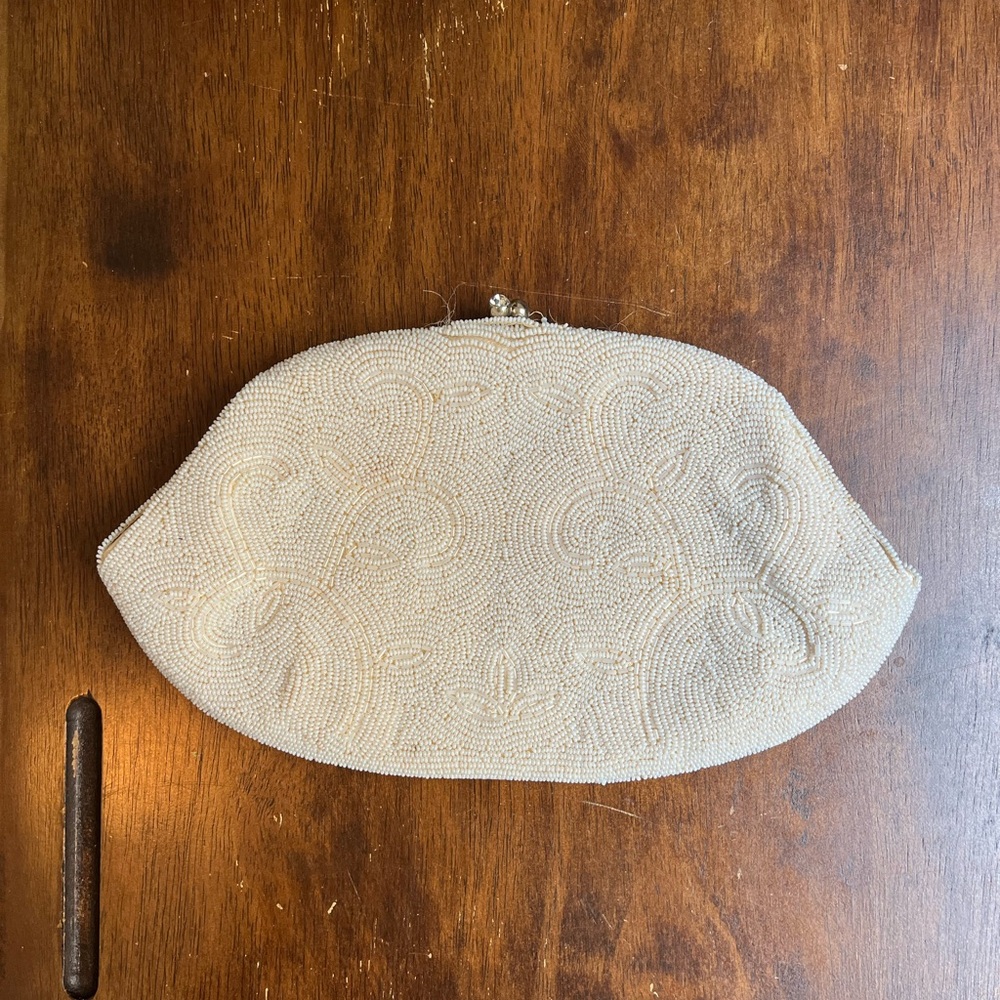 Vintage Beaded Clutch